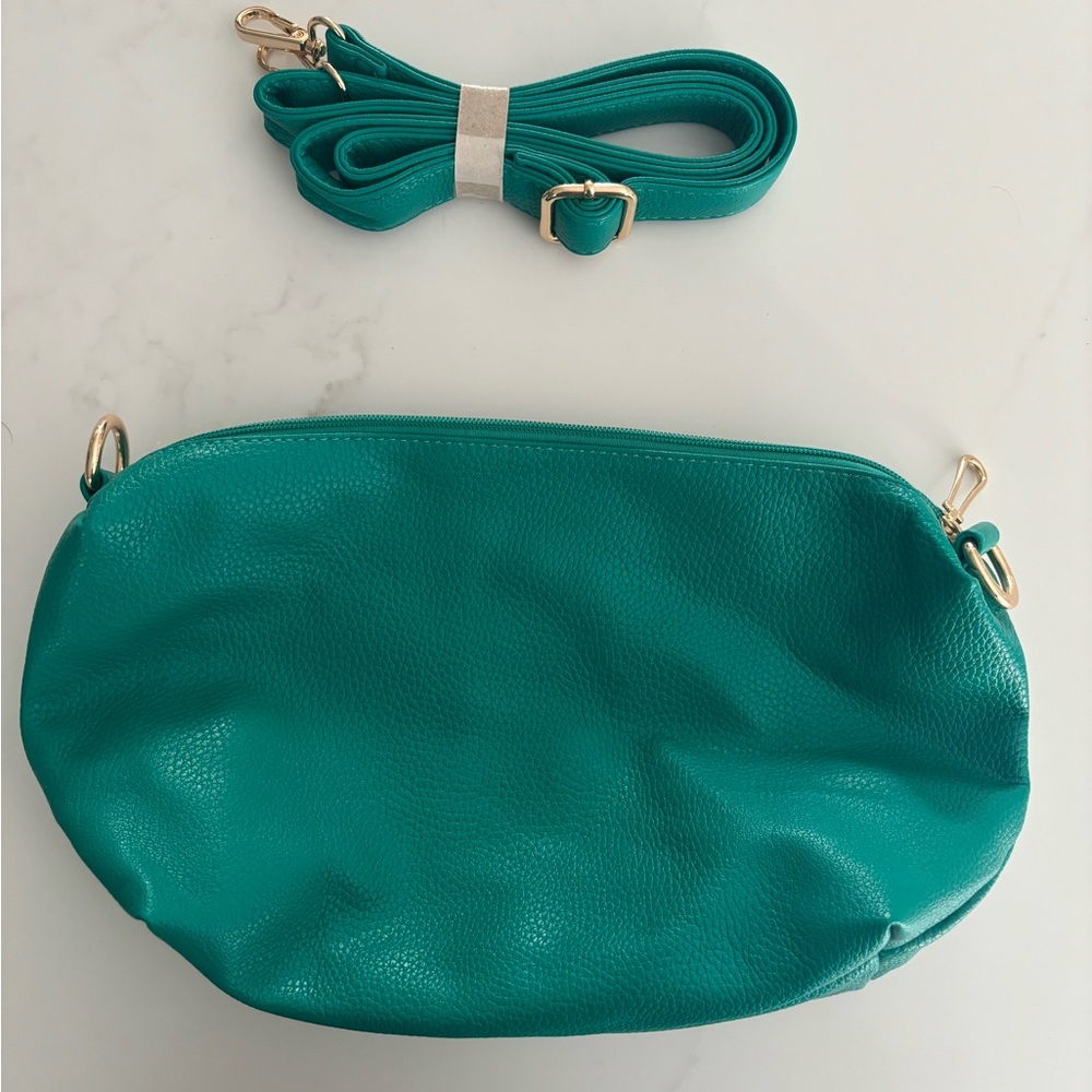 Teal Crossbody Bag